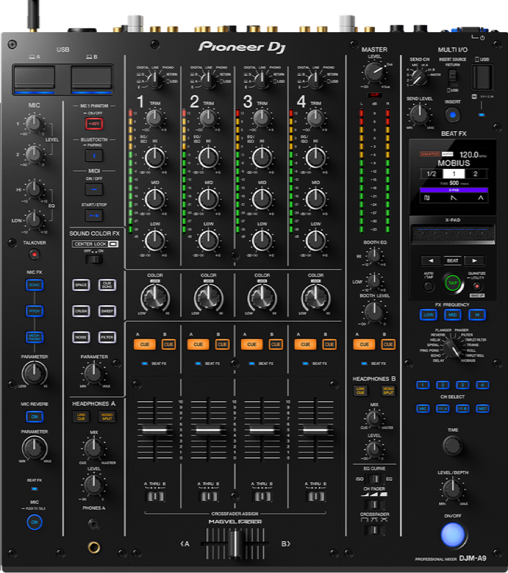 Pioneer DJM-A9 Mixer im XStudios Bochum