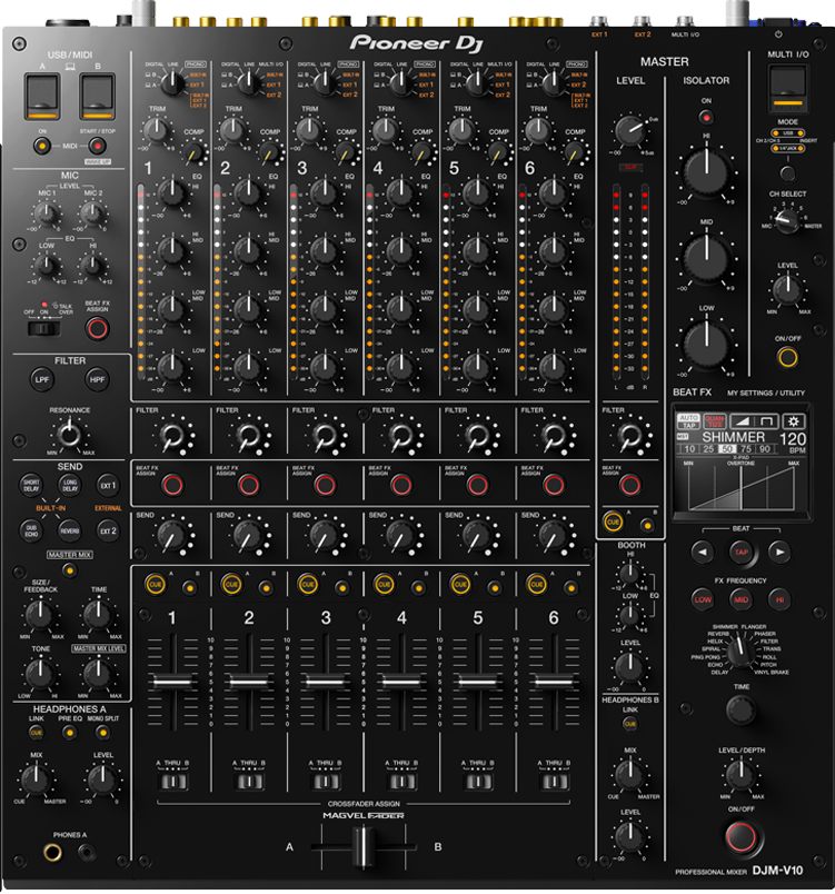 Pioneer DJM-V10 Mixer im XStudios Bochum