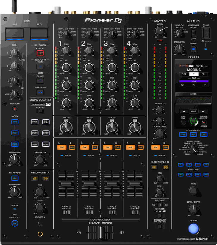 Pioneer DJM-A9 Mixer im XStudios Bochum