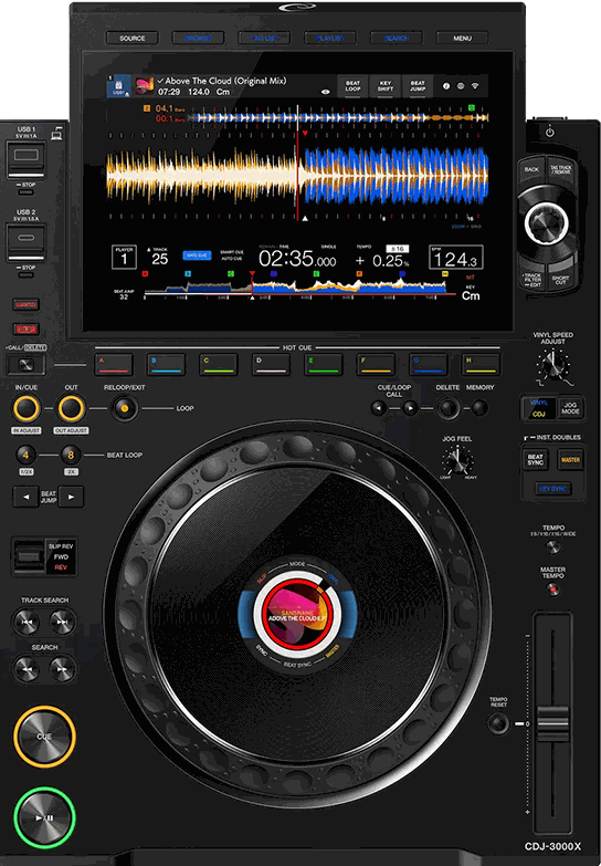 Pioneer CDJ-3000X Player im XStudios Bochum